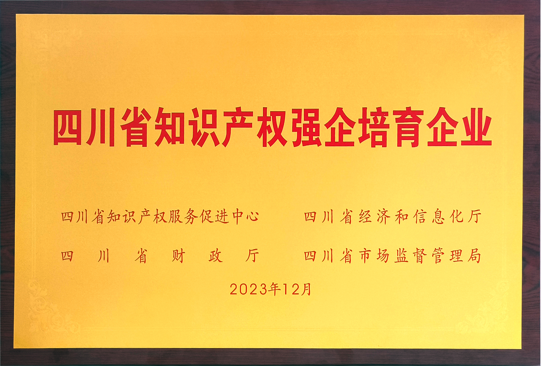 四川省知识产权强企培育企业